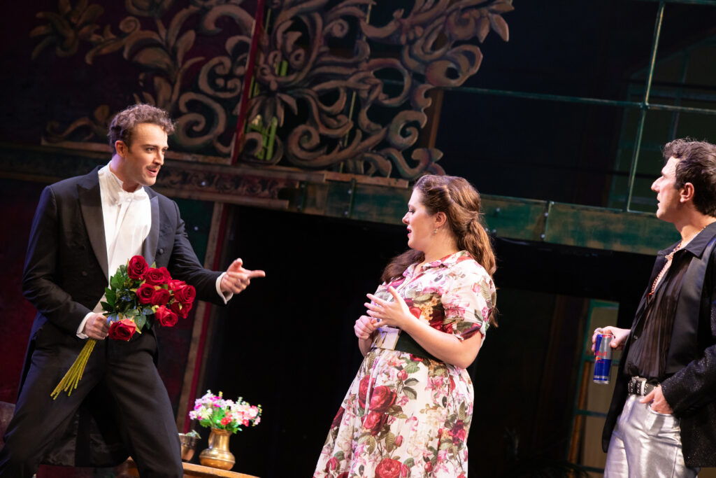 GRÄFIN MARIZA mit Lukas Karzel, Bryony Dwyer und Martin Achrainer (Copyright: Foto Hofer)